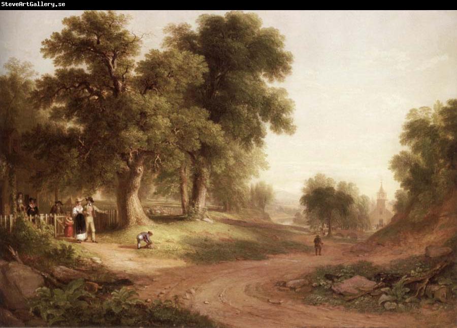 Asher Brown Durand Sunday Morning